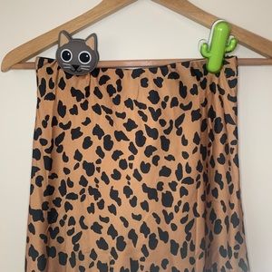 Urban Outfitters Rowan Midi Slip Skirt